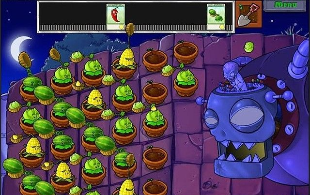 植物大战僵尸1原版第五关僵王攻略