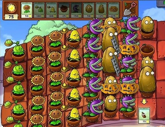 植物大战僵尸1原版第五关僵王攻略