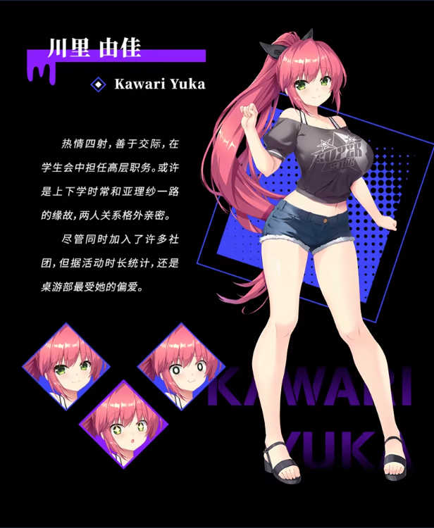 里垢女子的非常规攻略法角色介绍