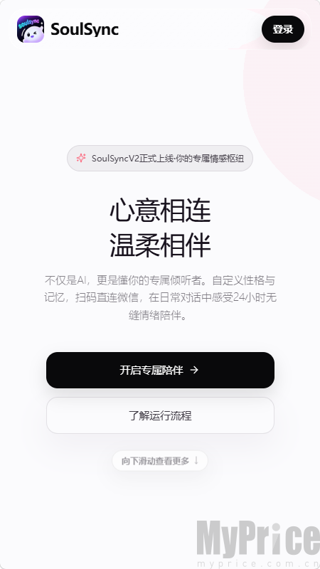 SoulSyncV2软件下载与安装界面