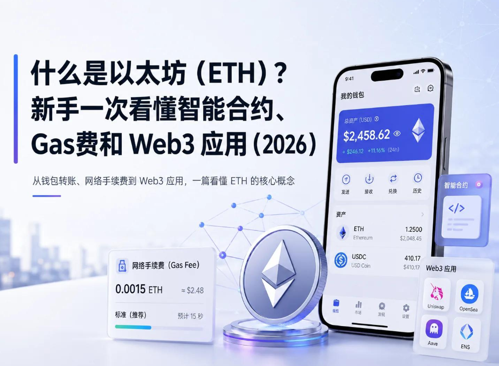 以太坊新手入门教程：ETH是什么？新手如何购买和使用以太坊