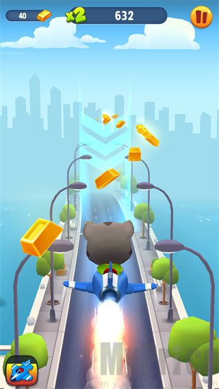 汤姆猫跑酷飞机道具