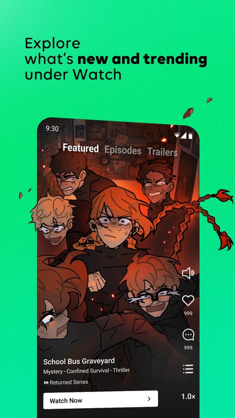 webtoon漫画中文版