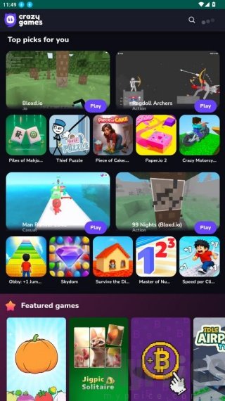 Crazygames中文版免费游戏使用教程