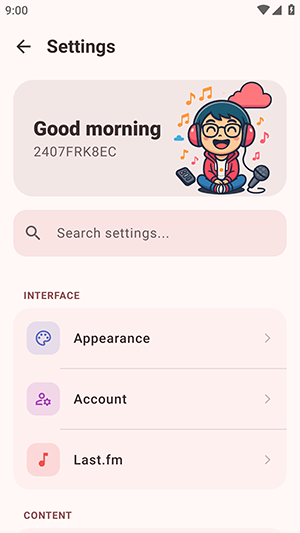 AniTail Music个人主页设置