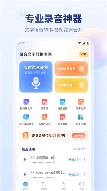 录音文字转换专家