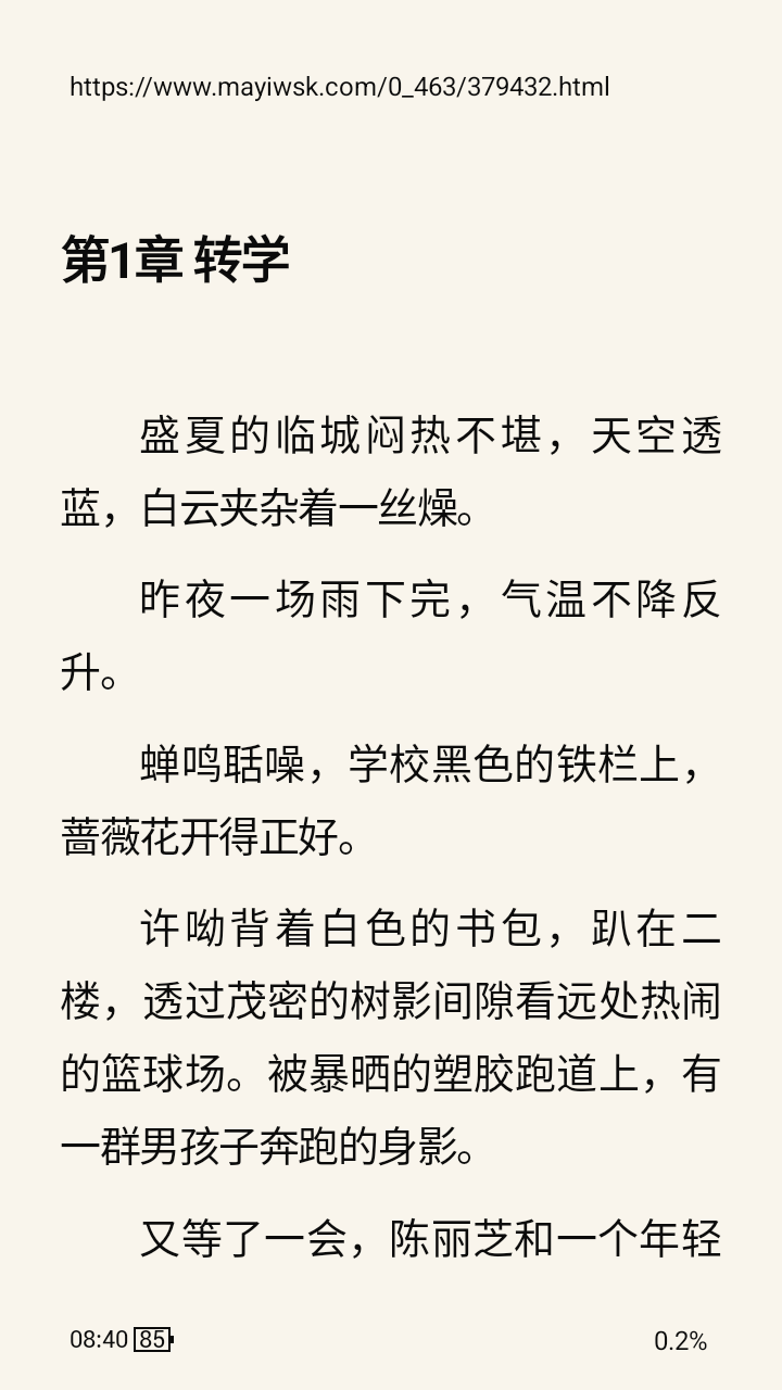 阅读小说