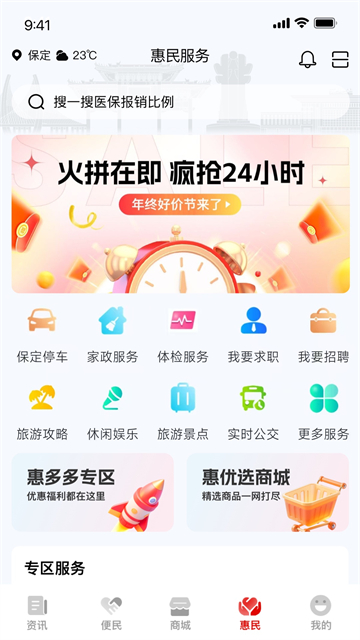 惠保定