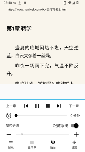 阅读小说