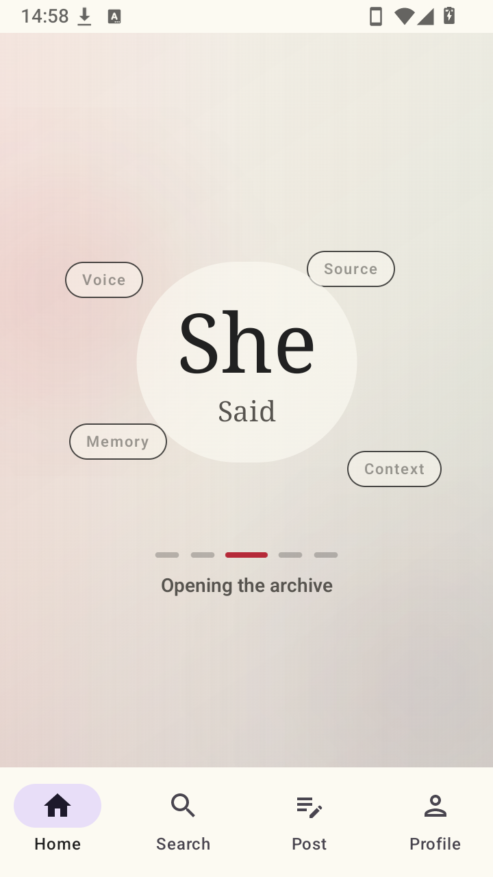 She Said