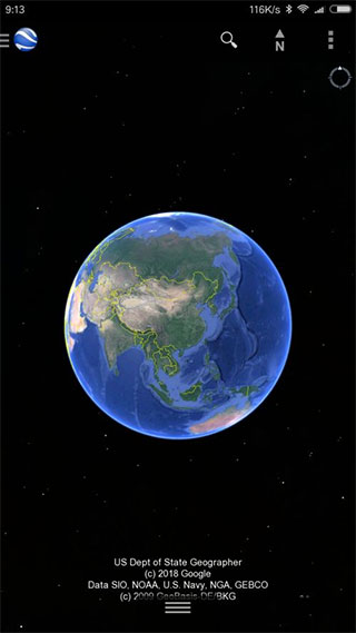 Google Earth中文版怎么看街景