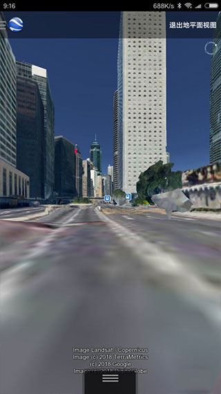 Google Earth中文版怎么看街景