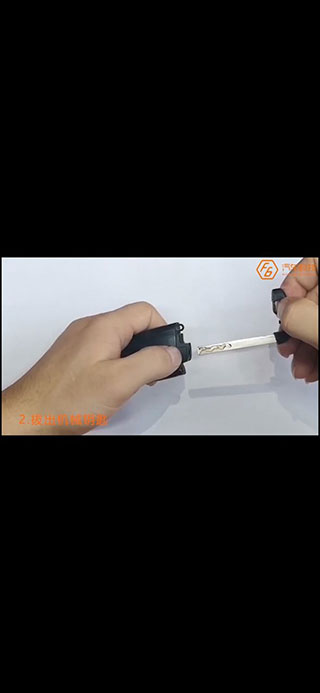 F6智慧门店最新版取出机械钥匙教程